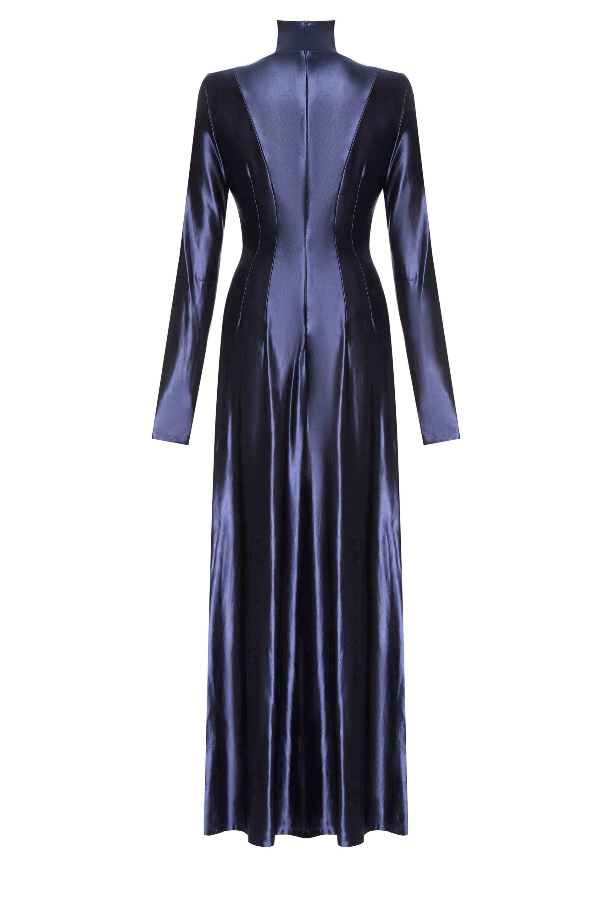 Nightwoven Dress — elegant midnight blue dress from SBN