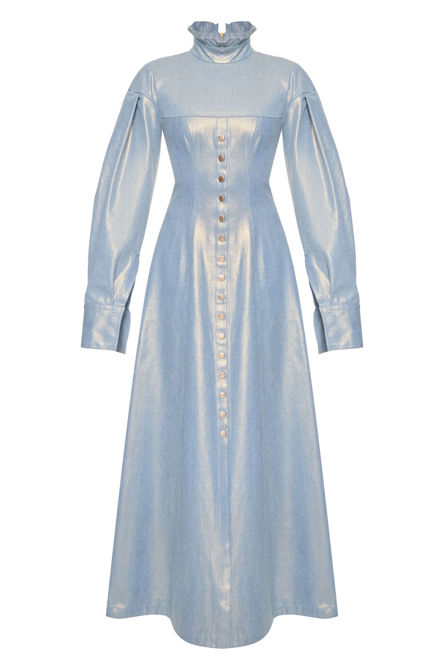 Moonstone Dress — light silver-blue gown inspired by moonlight