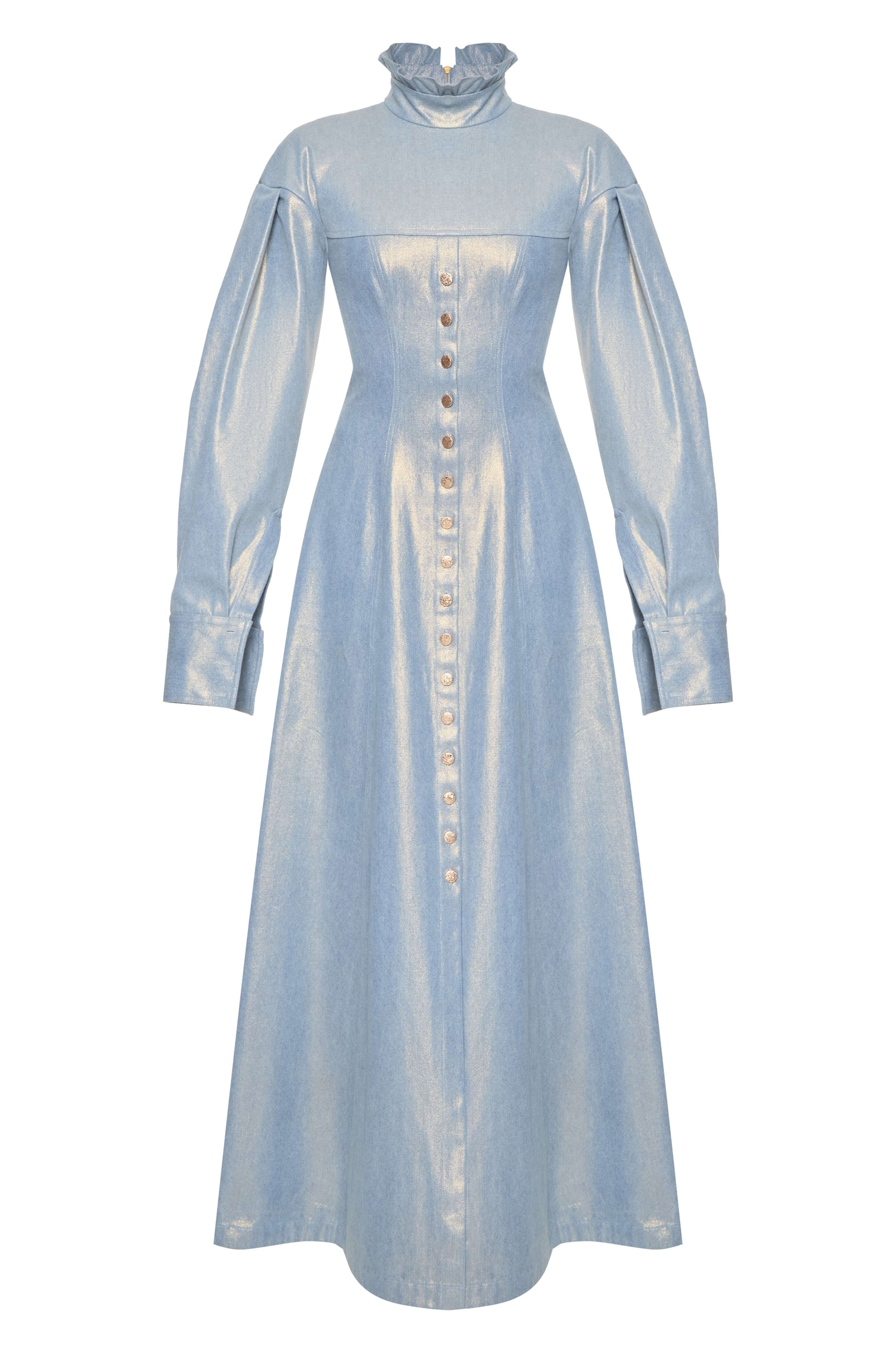 Moonstone Dress — light silver-blue gown inspired by moonlight