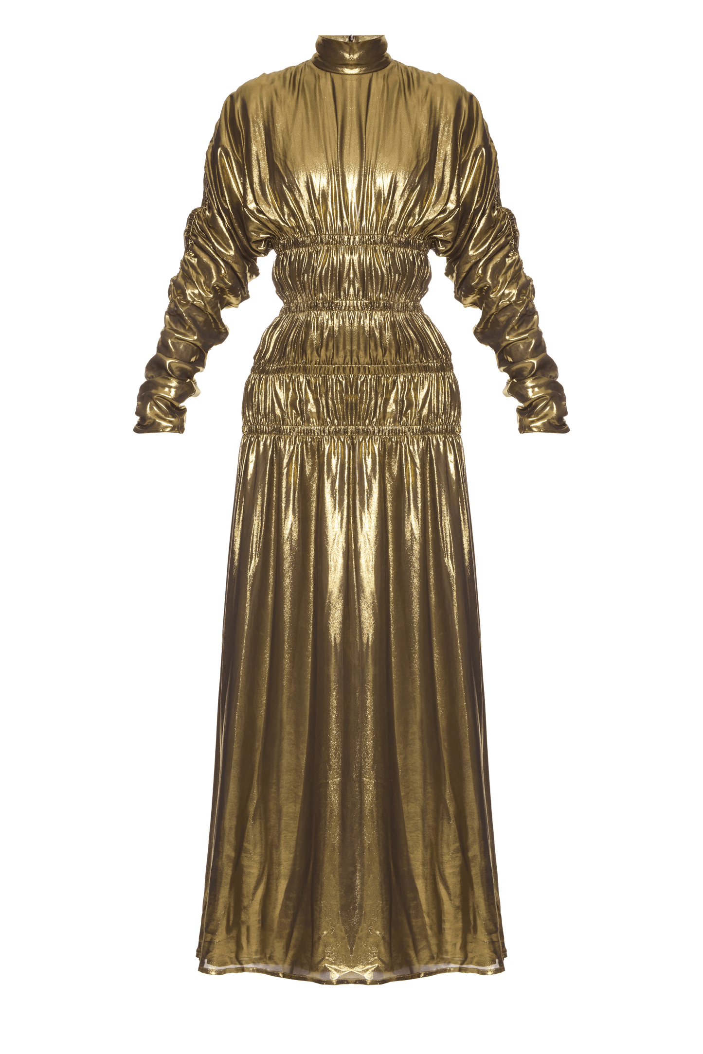 LIQUID GOLD DRESS | SBN SLOW MODEST FASION LIQUID GOLD DRESS | SBN SLOW MODEST FASION