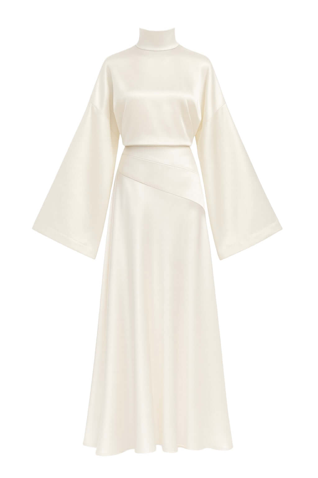 The Pearl Blouse. The Pearl Set. Skirt Cream. Set look - The Pearl Blouse and The Pearl Skirt. 